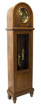 Sold at Auction: GERMAN ART DECO EMBEE OAK CASE GRANDFATHER CLOCK