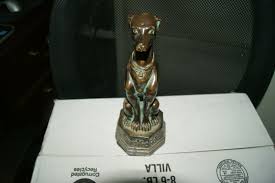 Brass Greyhound Whippet Sitting Dog Figurine Statue 9 inch ...