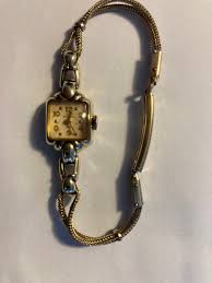 Vintage ELGIN De Luxe 17 Jewel 10K Gold Filled Women's ...