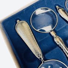 6 Magnifying Glasses ea Different Size Magnification ...