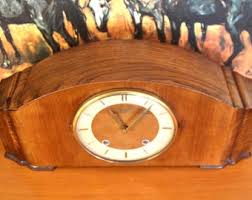 Vintage German 'julich' 8-day Striking Mantel Clock - Etsy