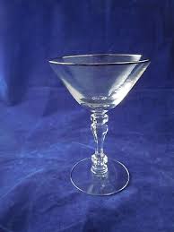 9 Tiffin Franciscan Glass Montclair 17651 Platinum Champagnes Tall Sherbet tems | eBay Australia