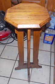 Mid Century Oak Plant Stand (PS94) | eBay