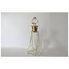 An art deco glass/crystal decanter, 1930c.. For Sale at Ruby Lane