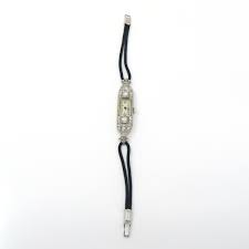 NYJEWEL Antique Art Deco 14k White Gold Diamonds Ladies ...