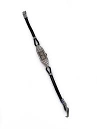 Art Deco Platinum Old Cut Diamond Rectangular Cocktail Wrist ...