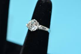 Vintage Sterling Silver CZ Ring size 6 -- 2096 | eBay