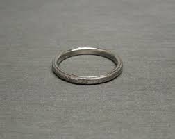 Antique Estate C1900 18K White Gold Comfort Fit Eternity Wedding Band / Stacking Band / Antique Eternity Band Sz 5.75 - Etsy