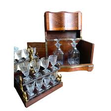 Late 19th Century French Napoleon III Marquetry Tantalus ...