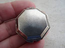 Religious Catholic Silver Plated Box Holy Virgin Mary Madre ...