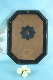 Antique 19th religious Crucifix framed with relic religious ...