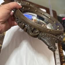 Patriotic Federal Eagle Porthole Mirror Convex VTG DART IND ...