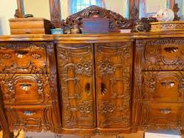 Baroque Style Bedroom Set - 4 Pieces for Sale in Hollywood, CA - OfferUp