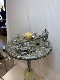 Sold at Auction: 1920's Art Deco Smoke Stand w/Working Light