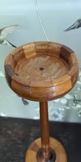 Art Deco Style Decorative Wooden Plant Holder - Etsy