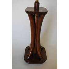 1950s Restored 4-Strand Rattan Bent Pole Table Lamp on ...