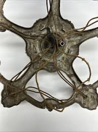 1920's Antique Chandelier Light Fixture & Mount National ...