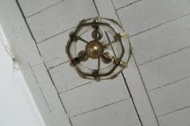 Bronze Entrance Lantern with 6 Sides and 3 Lights, 1960s ...