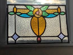 Superb Renovated 1930's Stained Glass Window Panel - Etsy