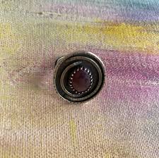 Sterling Silver Faceted Ruby Cabochon | Handmade | Artisan ...