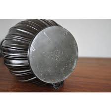 Large Metal Disko Table Lamp by Just Andersen, Denmark ...