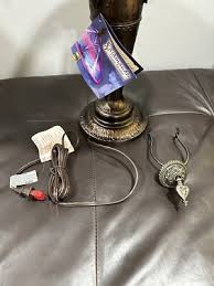 Salamander Glass By QUOIZEL Bronze Table Lamp W/ Replacement ...