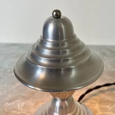 1930s Small Streamline Deco Aluminum Accent Lamp – Deco Trove