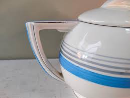 Gorgeous Art Deco Wedgwood and Co Hermes Design Teapot ...
