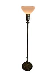 Mid 1900s Torchiere Floor Lamp - Shabby Chic – Classic Brass Lighting