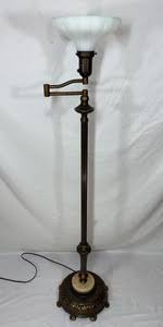 Art Deco Torchiere Floor Lamp | eBay