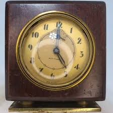 Antique Seth Thomas Desk Clock 3.5"x3.5"x1" Untested. | eBay