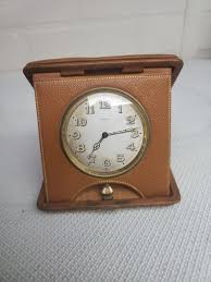 Vintage Antique Herald Swiss Made Six6jewels Traveling Clock ...