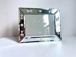 Vintage Etched Mirrors - Etsy