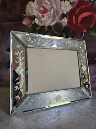 Vintage Venetian Glass Mirror - Etsy