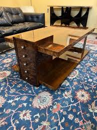 Hungarian Art Deco Coffee Table in Walnut – Robert E. Alker ...