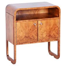 Art Deco Cabinet in Walnut & Veneer, Czech, 1920s for sale ...
