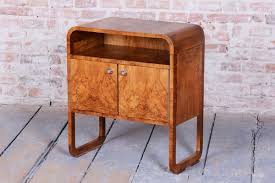 Art Deco Cabinet in Walnut & Veneer, Czech, 1920s for sale ...