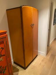 Restored Antique closet Armoire. Hanging closet. Drawers ...