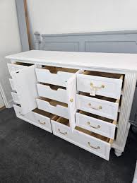 11 drawers white beautiful dresser – HelloCutieFurniture