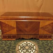 Restored 1940's Caswell - Runyan Cedar Chest With Waterfall Top - Etsy