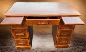 Cushman Colonial Creations Bank Drawer Desk No. 5-12, Cushman Vanity, Lover Antiques and Vintage - Etsy