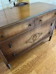 Vintage 4-drawer All Wood Dresser With Mirror for Sale in Aliso Viejo, CA - OfferUp