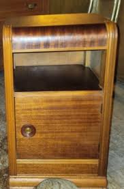 Antique Art Deco 6 Piece Waterfall Bedroom Set With 1940 World Fair Pull Handles | eBay