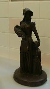 RARE Vintage LARGO Chalkware Mother with Children Sculpture ...