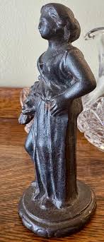 Cast Iron Woman. Harvest Sculpture. - Etsy