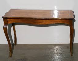 Lot - Louis XV Style Satinwood Inlaid Mahogany Marquetry ...