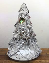 Waterford Crystal Christmas 6” LARGE CLEAR TREE SCULPTURE ...