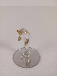 Vintage DURA-BEST Handmade Creations Dolphins with Gold ...