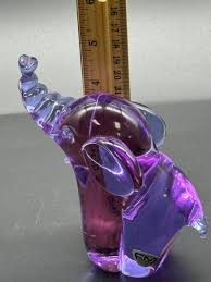 Elephant Handmade Glass - Swedish Vintage -RM Ronneby ...