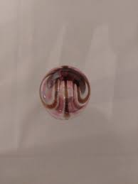 Vintage Caithness Glass Vase 5" Tall Pink and Brown. - Etsy